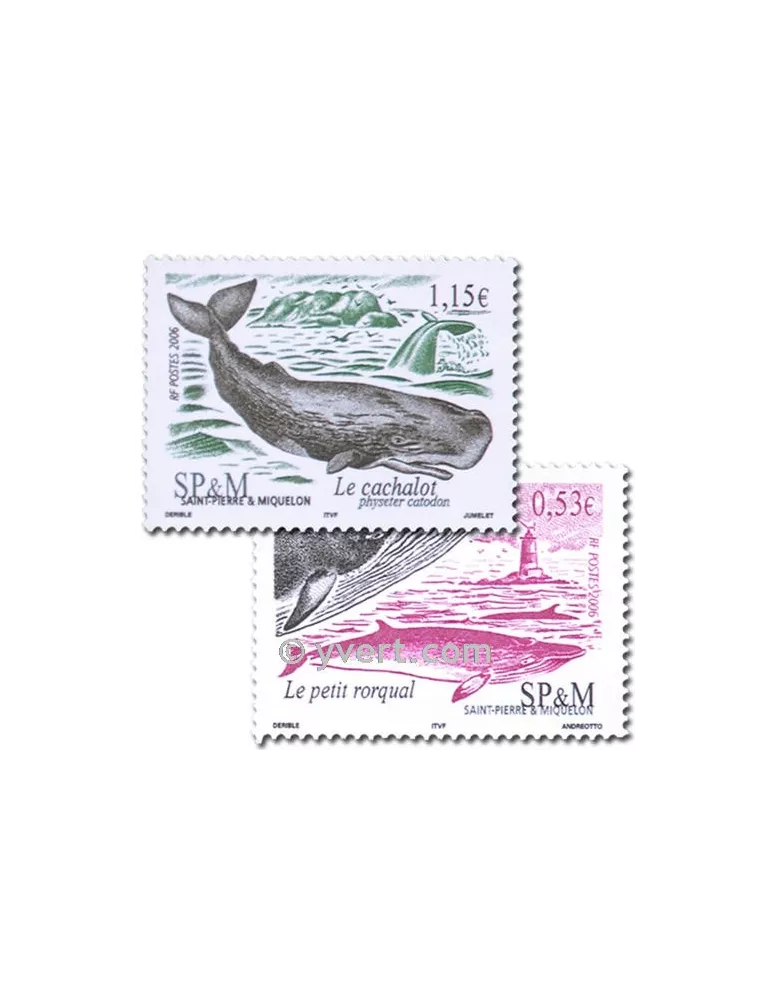 n° 863/864 - Timbre Saint-Pierre et Miquelon Poste