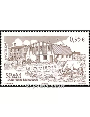 n° 875 - Timbre Saint-Pierre et Miquelon Poste 2