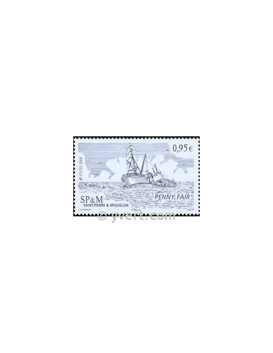 n° 876 - Timbre Saint-Pierre et Miquelon Poste