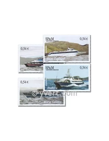 n° 877/880 (BF 11) - Timbre Saint-Pierre et Miquelon Poste