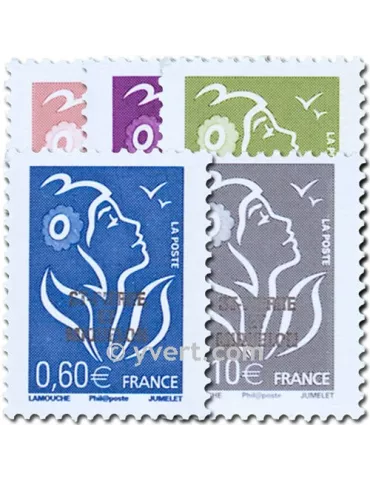 n° 886/890 - Timbre Saint-Pierre et Miquelon Poste 2