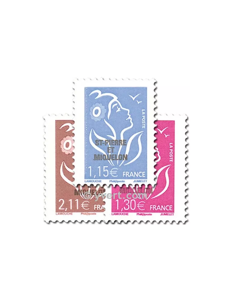 n° 894/896 - Timbre Saint-Pierre et Miquelon Poste
