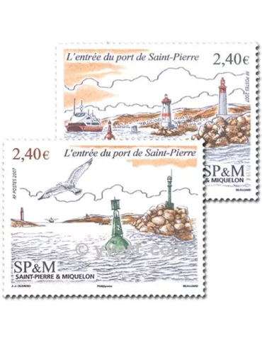 n° 897/898 - Timbre Saint-Pierre et Miquelon Poste 2