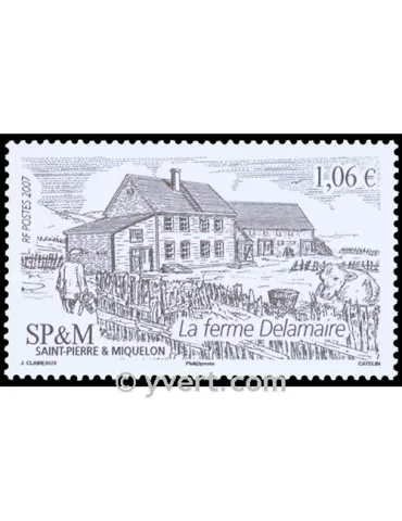 n° 899 - Timbre Saint-Pierre et Miquelon Poste 2
