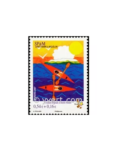 n° 909 - Timbre Saint-Pierre et Miquelon Poste
