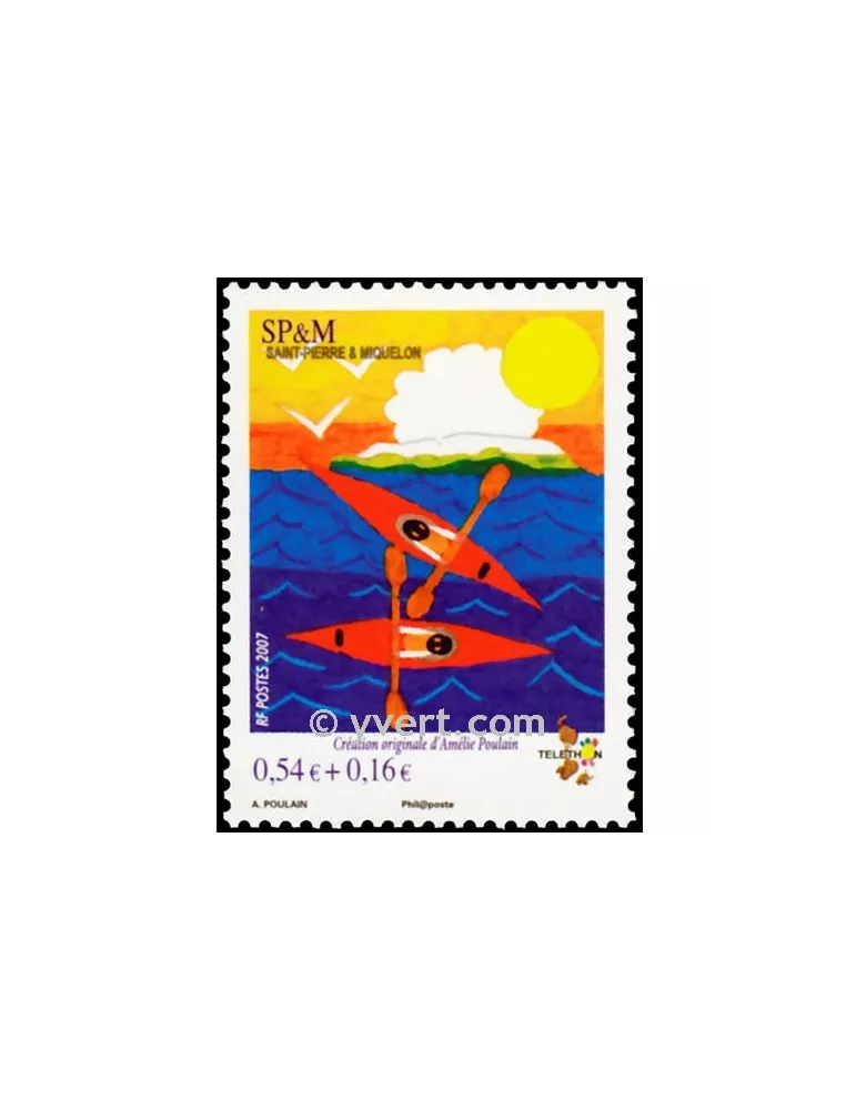 n° 909 - Timbre Saint-Pierre et Miquelon Poste