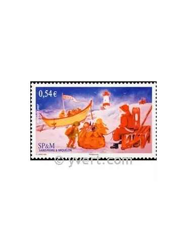 n° 910 - Timbre Saint-Pierre et Miquelon Poste