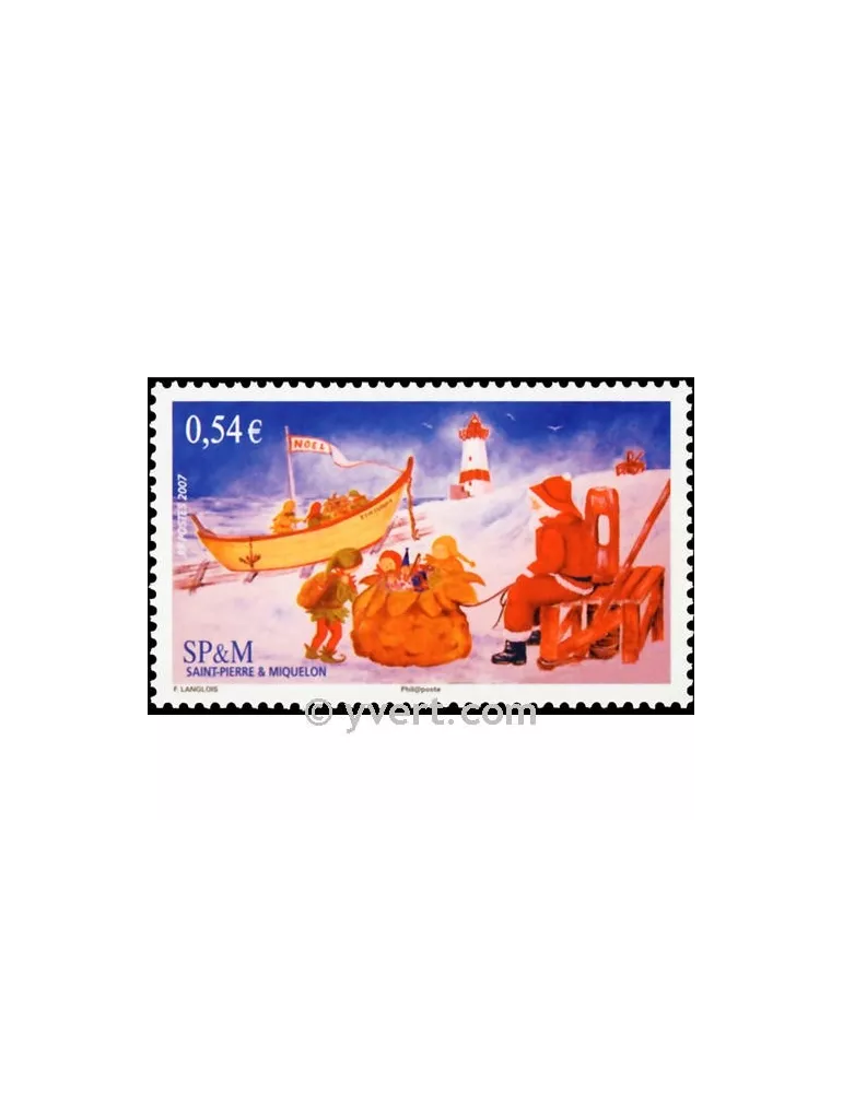 n° 910 - Timbre Saint-Pierre et Miquelon Poste