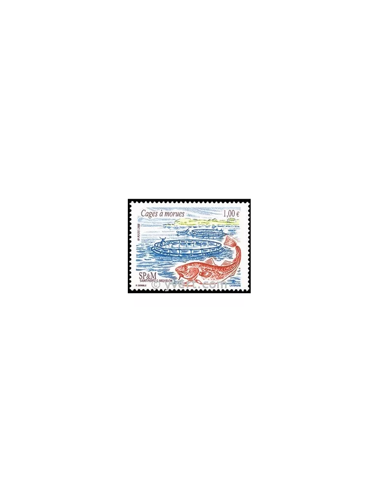 n° 913 - Timbre Saint-Pierre et Miquelon Poste