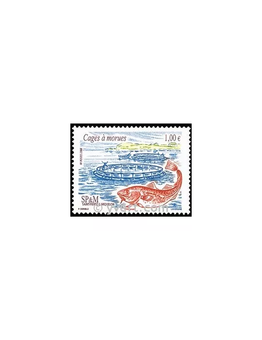 n° 913 - Timbre Saint-Pierre et Miquelon Poste