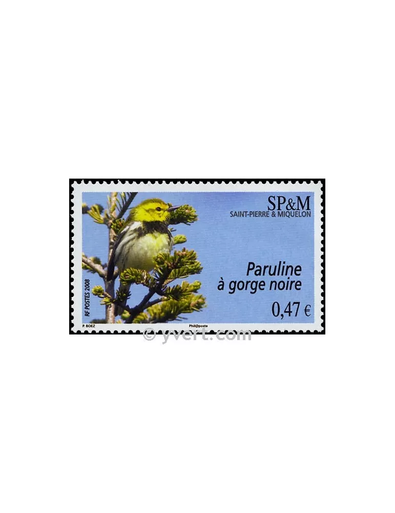 n° 916 - Timbre Saint-Pierre et Miquelon Poste