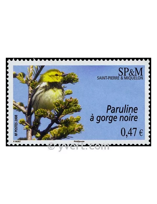 n° 916 - Timbre Saint-Pierre et Miquelon Poste
