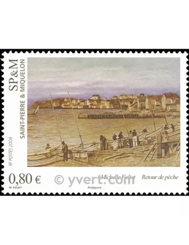 n° 924 - Timbre Saint-Pierre et Miquelon Poste 2