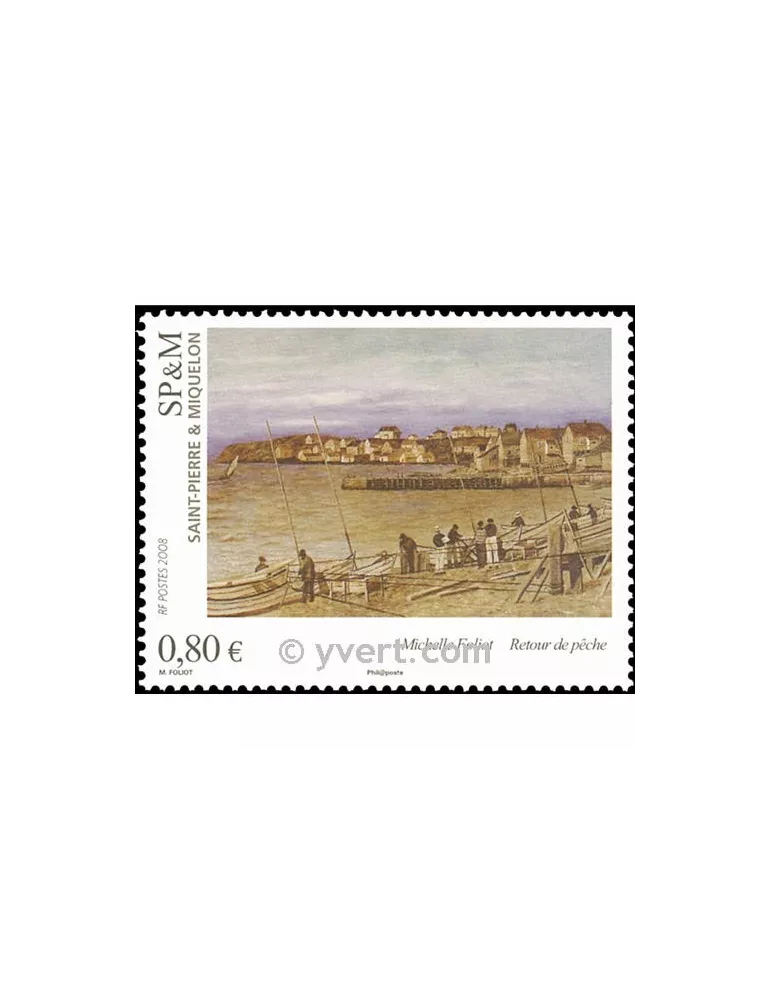 n° 924 - Timbre Saint-Pierre et Miquelon Poste
