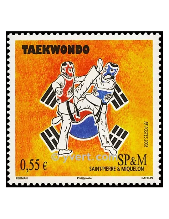 n° 927 - Timbre Saint-Pierre et Miquelon Poste