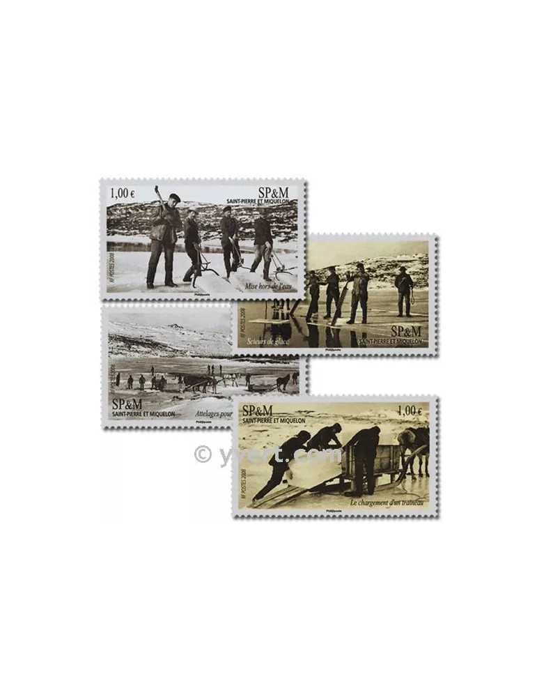 n° 928/931 (BF 13) - Timbre Saint-Pierre et Miquelon Poste