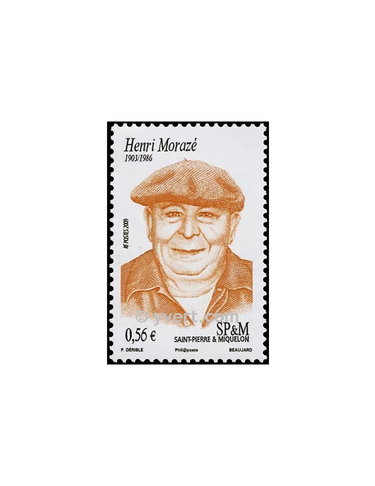 n° 945 - Timbre Saint-Pierre et Miquelon Poste