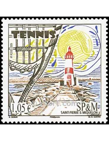 n° 955 - Timbre Saint-Pierre et Miquelon Poste 2