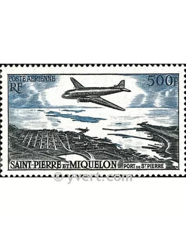 n° 23 - Timbre Saint-Pierre et Miquelon Poste aérienne