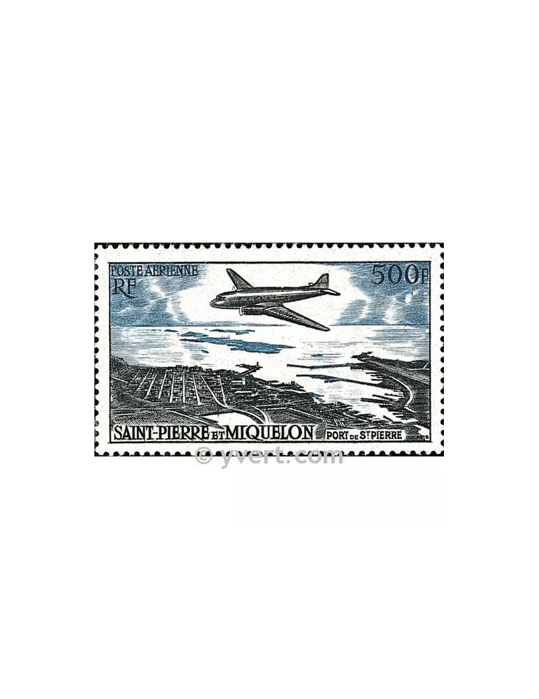 n° 23 - Timbre Saint-Pierre et Miquelon Poste aérienne