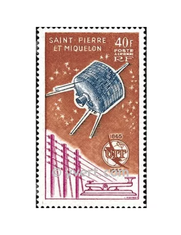 n° 32 - Timbre Saint-Pierre et Miquelon Poste aérienne