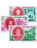n° 50/52 - Timbre Saint-Pierre et Miquelon Poste aérienne