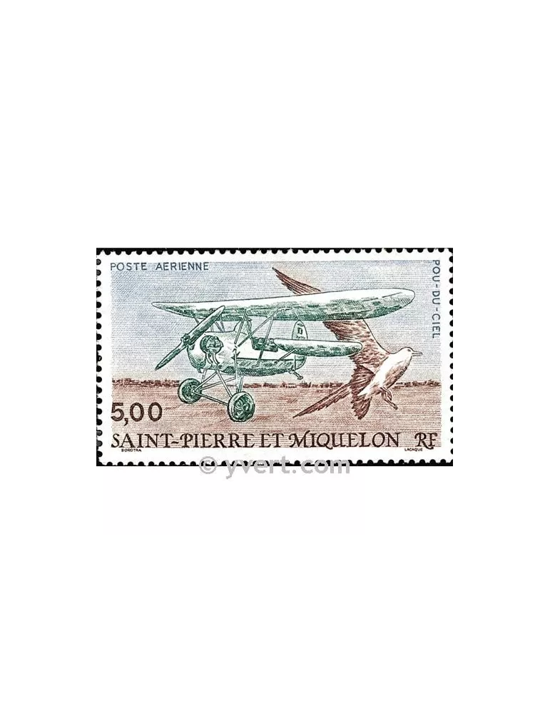n° 69 - Timbre Saint-Pierre et Miquelon Poste aérienne