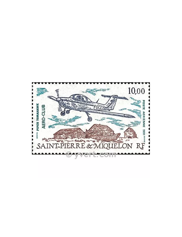 n° 70 - Timbre Saint-Pierre et Miquelon Poste aérienne