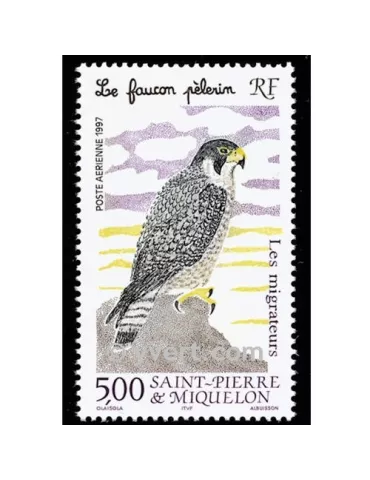 n° 76 - Timbre Saint-Pierre et Miquelon Poste aérienne