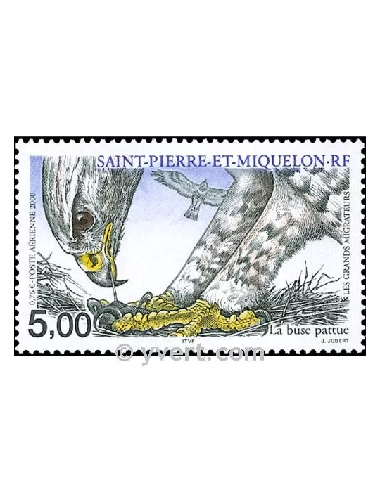 n° 80 - Timbre Saint-Pierre et Miquelon Poste aérienne