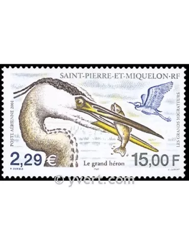 n° 81 - Timbre Saint-Pierre et Miquelon Poste aérienne