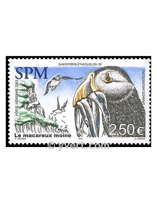 n° 82 - Timbre Saint-Pierre et Miquelon Poste aérienne