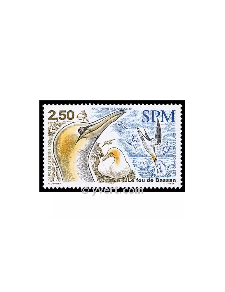 n° 83 - Timbre Saint-Pierre et Miquelon Poste aérienne