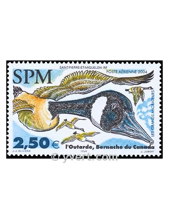 n° 84 - Timbre Saint-Pierre et Miquelon Poste aérienne