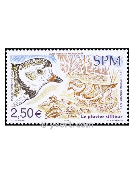 n° 85 - Timbre Saint-Pierre et Miquelon Poste aérienne