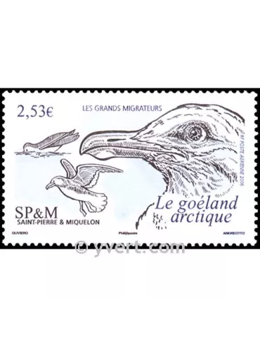 n° 86 - Timbre Saint-Pierre et Miquelon Poste aérienne