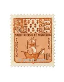 n° 67/76 - Timbre Saint-Pierre et Miquelon Taxe