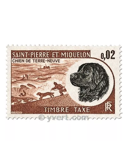 n° 77/81 - Timbre Saint-Pierre et Miquelon Taxe