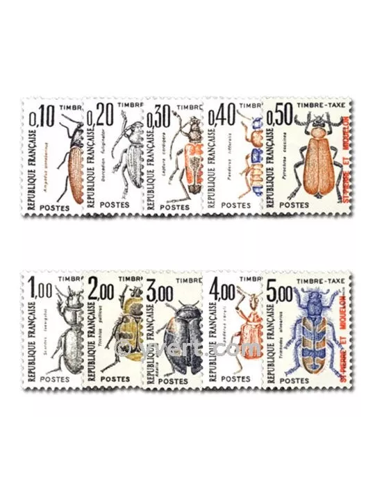 n° 82/91 - Timbre Saint-Pierre et Miquelon Taxe