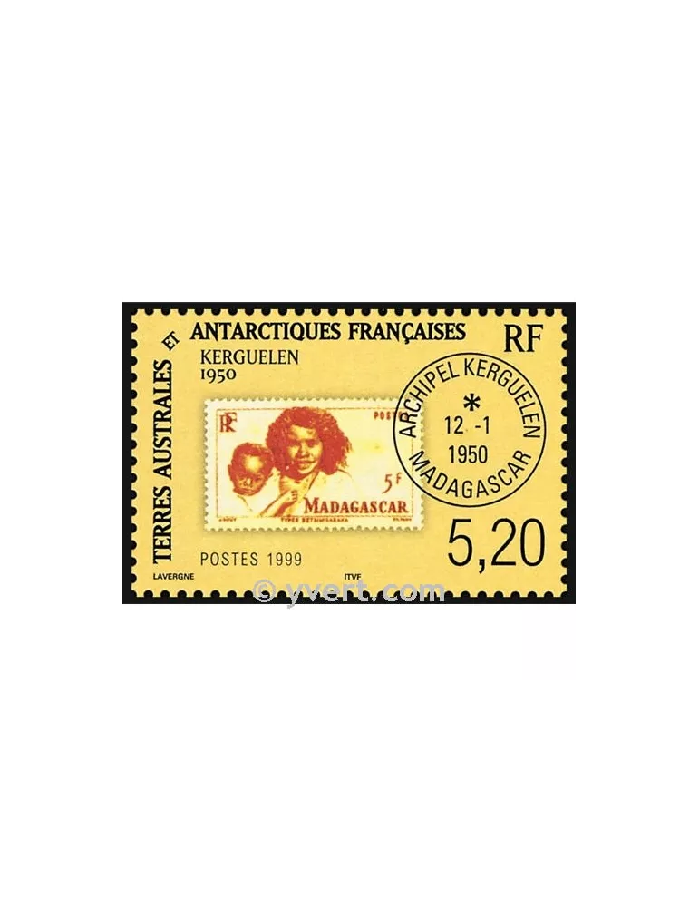 n° 3 - Timbre TAAF Bloc et feuillets