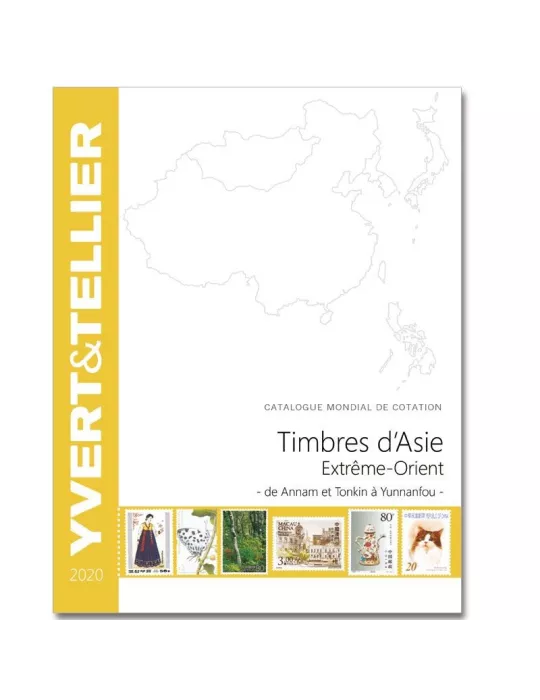 ASIE - EXTREME ORIENT - 2020 (Catalogue des timbres des pays de l´Extrême-Orient)
