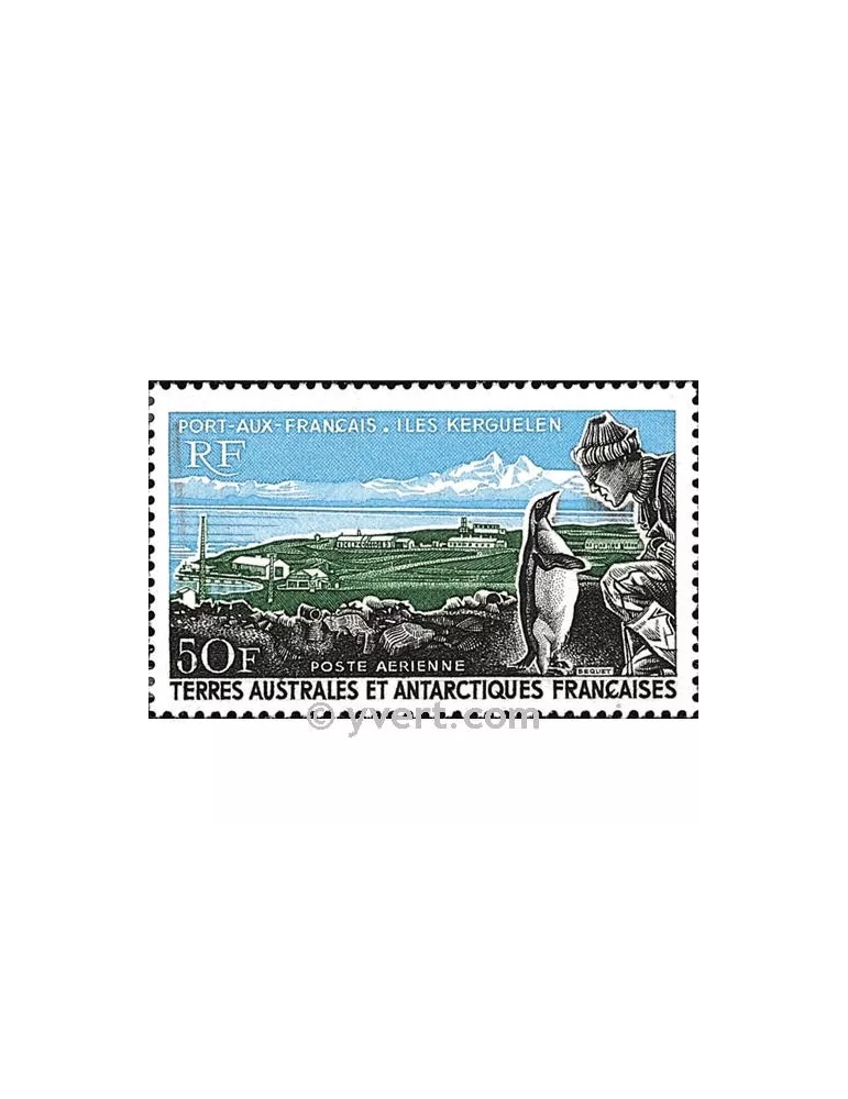n° 14 - Timbre TAAF Poste aérienne
