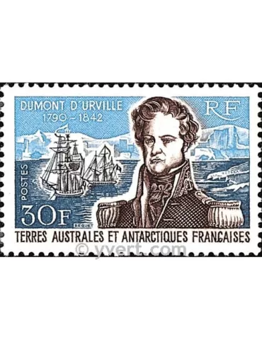 n° 25 - Timbre TAAF Poste 2