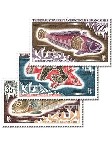 n° 43/45 - Timbre TAAF Poste 2