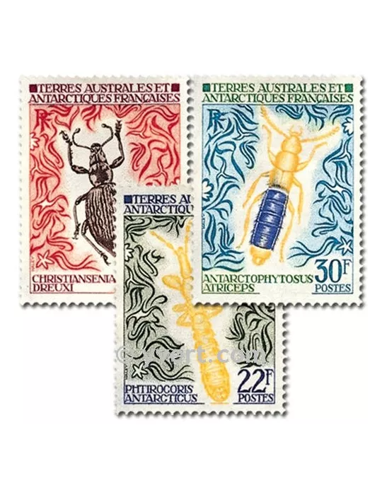 n° 49/51 - Timbre TAAF Poste