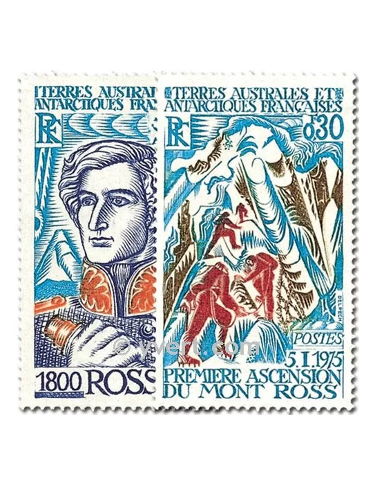 n° 61/62 - Timbre TAAF Poste