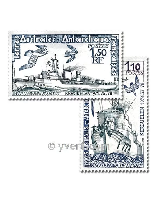 n° 79/80 - Timbre TAAF Poste