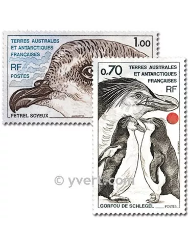 n° 81/82 - Timbre TAAF Poste 2