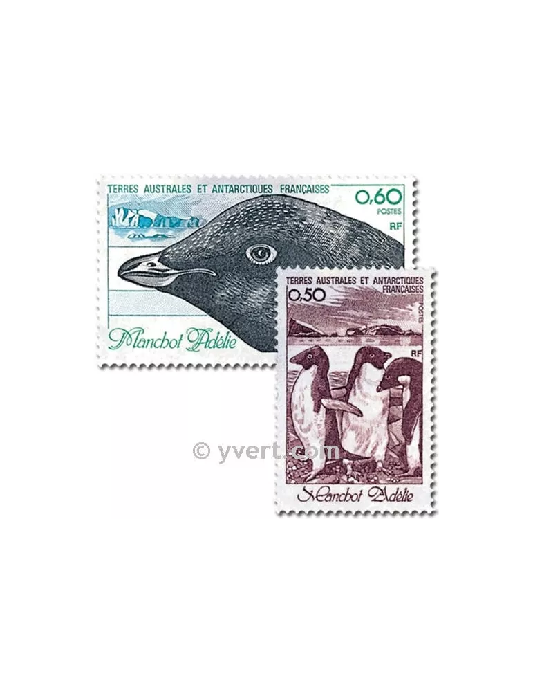 n° 86/88 - Timbre TAAF Poste