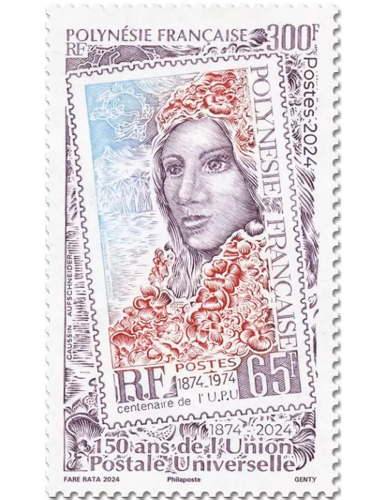 n° 1359 - Timbre POLYNESIE Poste